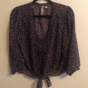 Flowered blouse